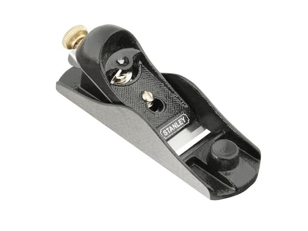 Stanley 1-12-220, Blockhyvel, Kolstål, Svart, Rostfritt stål, 4 cm, 200 mm, 11,2 cm