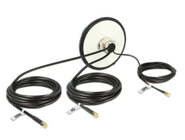 Delock - Antenne - navigasjon, mobiltelefon - rundtstrålende