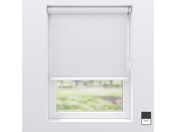 MotionBlinds trådløst elektrisk black-out rullegardin 100x190 cm - White