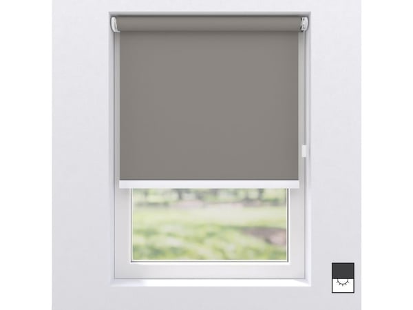MotionBlinds Wireless Electric Black-Out Rollerblind 90x190cm - Grey