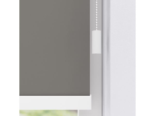 MotionBlinds trådløs elektrisk blackout rullegardin 90x190cm - grå