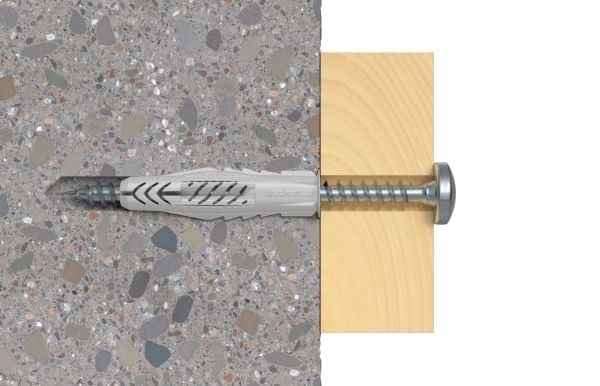 Fischer 90878, Väggplugg, Tegel, Betong, 50 mm, 6 mm, 6,5 cm, 4,5 mm