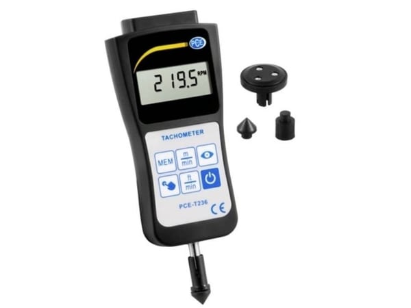 PCE Instruments PCE-T236 Kierroslukumittari 0,5 - 19999 rpm 5 - 99999 rpm