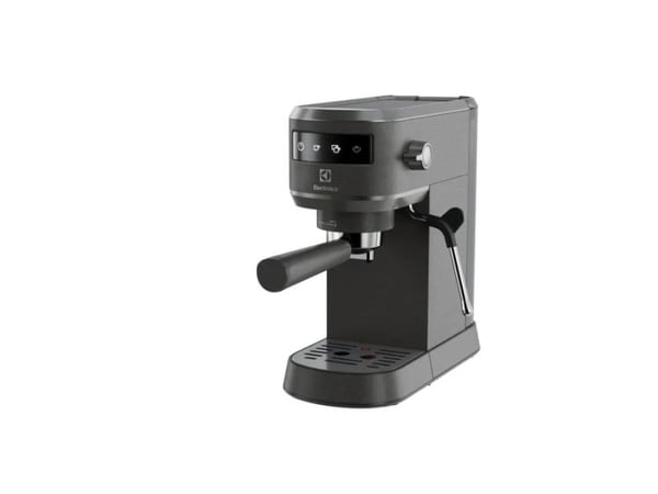 Electrolux E6EC1-6BST, Espressokone, 1 L, Kahvinappi, Jauhettu kahvi, 1450 W, Musta