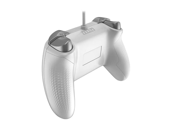 MSI FORCE GC200 WHITE, Gamepad, Android, PC, Tilbageknap, D-måtte, Knappen Makro, Afbryderknap, Knappen Start, Knappen Turbo, Analog/digital, Ledni...