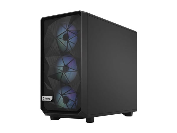 Fractal Design Meshify 2 Lite - Tower - utökad ATX - genomskinlig sidopanel (härdat glas) - ingen strömförsörjning (ATX) - RGB svart TG ljuston - U... Fractal Design Meshify 2 Lite - Tower - utökad ATX - genomskinlig sidopanel (härdat glas) - ingen strömförsörjning (ATX) - RGB svart TG ljuston - U...