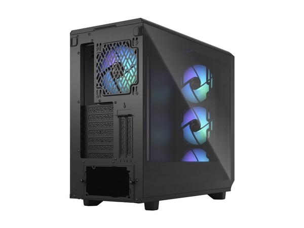 Fractal Design Meshify 2 RGB - Tower - utvidet ATX (E-ATX) - sidepanel med vindu (herdet glass) - ingen strømforsyning (ATX) - sort TG lys fargeton...