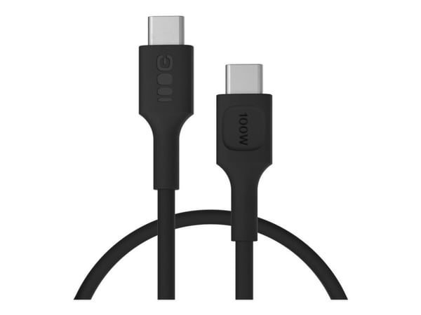 Green Cell - USB-kabel - USB-C hane till USB-C hane - 12 m - panter svart - Strömförsörjningsstöd