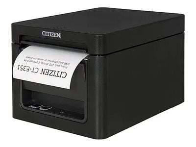 Citizen CT-E351 - Kvittoskrivare - dubbelfärgad (monokrom) - direkt termisk - Rulle (8 cm), Rulle (5,8 cm) - 203 dpi - upp till 250 mm/sek - USB, R...
