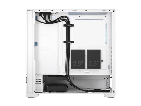 Fractal Design Pop Air - Tower - ATX - genomskinlig sidopanel (härdat glas) - ingen strömförsörjning (ATX) - vit TG genomskinlig ton - USB/ljud - f...
