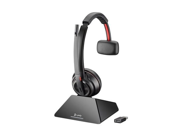 HP Poly Savi 7310 - Savi 7300 series - hodesett - DECT - trådløs - Certified for Microsoft Teams