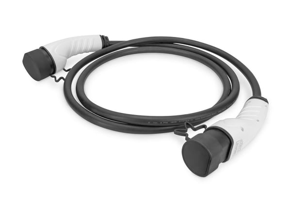 Digitus DK-1P32-050, Musta, Tyyppi 2, Tyyppi 2, Suora, Suora, IP55