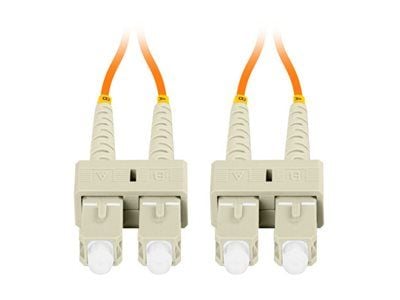 Lanberg - Koblingskabel - SC/UPC (hann) til SC/UPC (hann) - 5 m - 3 mm - fiberoptisk - dupleks - 50 / 125 mikroner - OM2 - halogenfri - oransje - (...