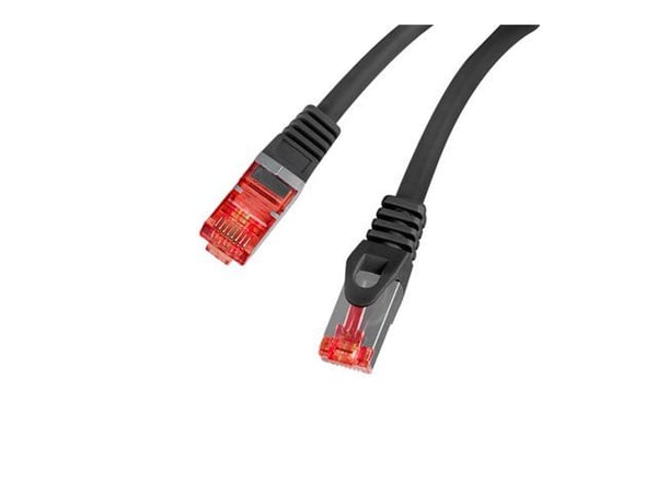 Lanberg PCF6-10CU - Liitäntäjohto - RJ-45 (uros) RJ-45 (uros) - 5 m - 5,7 mm - taitettu suojaamaton kierretty pari (F/UTP) - CAT 6 - halogeeniton, ...