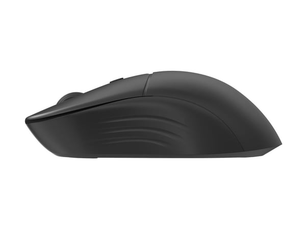 Conceptronic LORCAN04B - Mus - dual-läge - höger- och vänsterhänta - optisk - 4 knappar - trådlös - Bluetooth 5.2, 2.4 GHz - svart