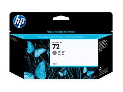 HP 72 - 130 ml - grå - original - DesignJet - blekkpatron - for DesignJet T1100, T1100ps, T1200, T1200ps, T1300, T610, T620, T770, T790