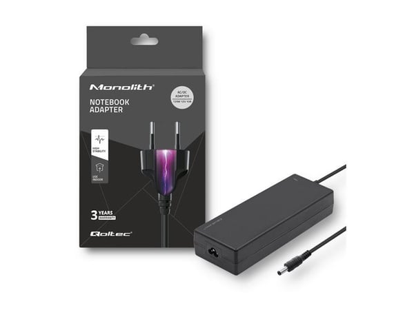 Qoltec Monolith - Strømadapter - AC 220-240 V - 120 watt