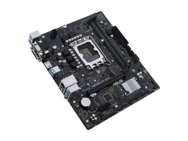ASUS PRIME H610M-R D4 - Hovedkort - micro ATX - LGA1700-sokkel - H610 Chipset - USB 3.2 Gen 1 - Gigabit LAN - innbygd grafikk (CPU kreves) - HD-lyd...