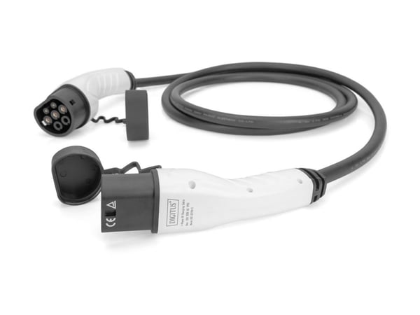 Digitus DK-1P32-050, Musta, Tyyppi 2, Tyyppi 2, Suora, Suora, IP55