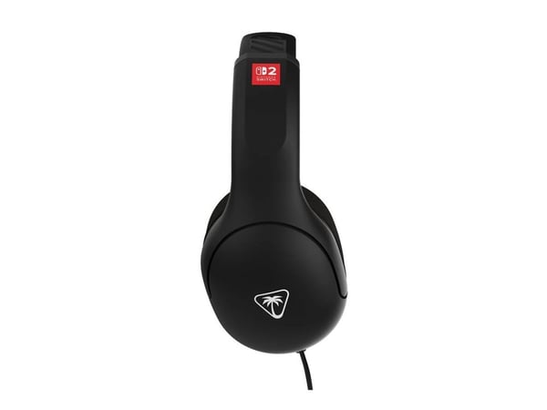 Turtle Beach Airlite Fit - For Nintendo Switch 2 - hodesett - full størrelse - kablet - 3,5 mm jakk - lydisolerende - hvit, svart