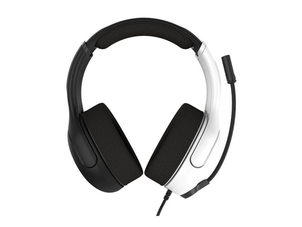 Turtle Beach Airlite Fit - For Nintendo Switch 2 - hodesett - full størrelse - kablet - 3,5 mm jakk - lydisolerende - hvit, svart