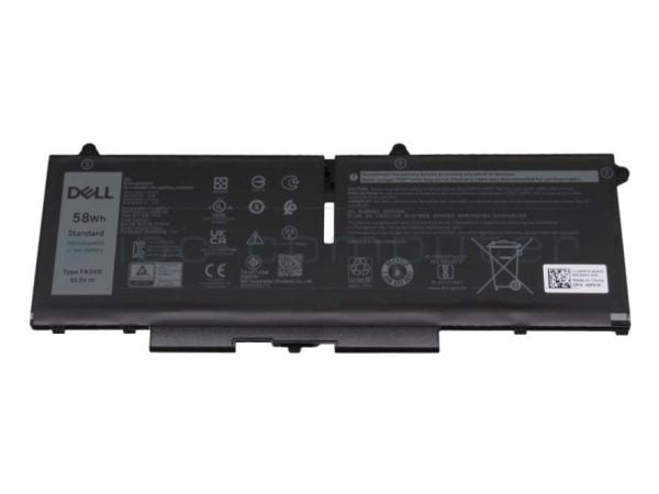 Dell Type FK0VR - Batteri til bærbar PC - oppladbar - litiumion - 3625 mAh
