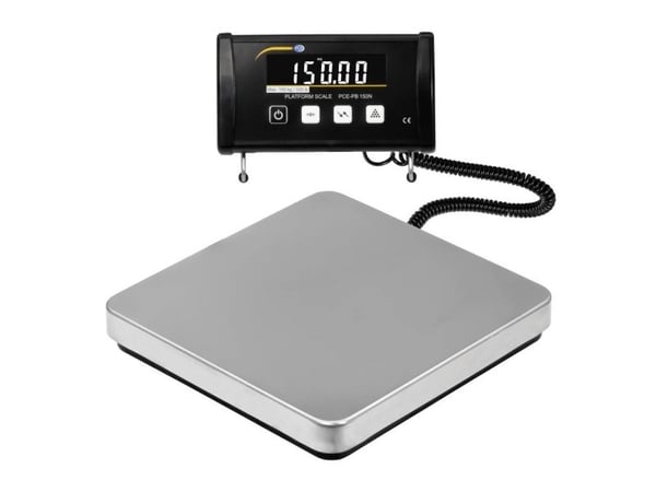 PCE Instruments plattformvekt PCE-PB 150N veieområde 200 kg avlesningsnøyaktighet 50 g batteridrevet via strøm via USB
