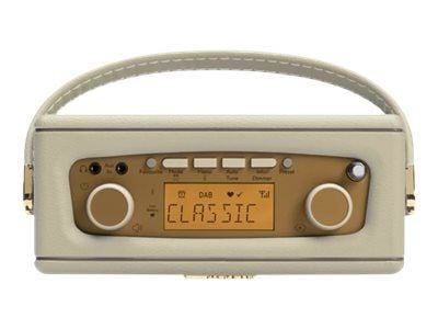 Roberts Revival Uno BT - Bærbar DAB-radio - pastellkrem