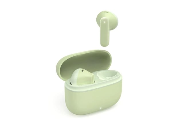 Hama Freedom Light II - True wireless-hörlurar med mikrofon - inuti örat - Bluetooth - grön