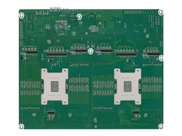 ASRock Rack ROME2D32GM-2T - Hovedkort - Socket SP3 - 2 Støttede CPU-er - USB 3.2 Gen 1 - 2 x 10 Gigabit LAN - innbygd grafikk