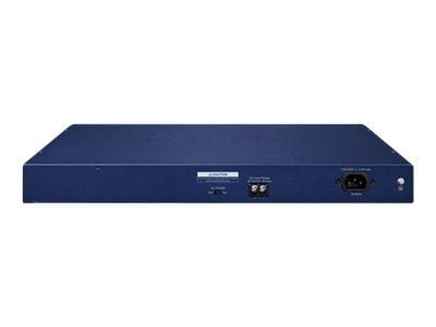 PLANET IPv4/IPv6, 24-Port, Hallittu, L2/L4, Gigabit Ethernet (10/100/1000), Täysin kaksipuolinen, Telineasennus, 1U