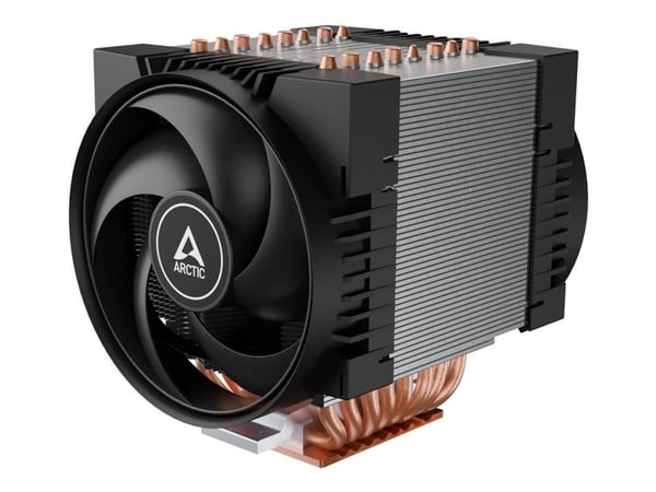 ARCTIC Freezer 4U-OneX, Ilmanjäähdytin, 12 cm, 400 RPM, 3300 RPM, Musta, Harmaa