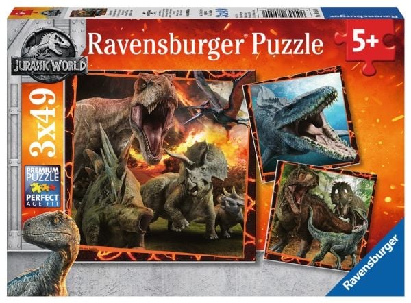 Ravensburger 00.008.054, 49 kpl, Dinosaurukset, 5 vuosi/vuosia