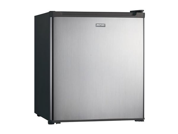 MPM 46-CJ-02/H, 41 l, Frittstående, F, 39 dB, Svart, Sølv