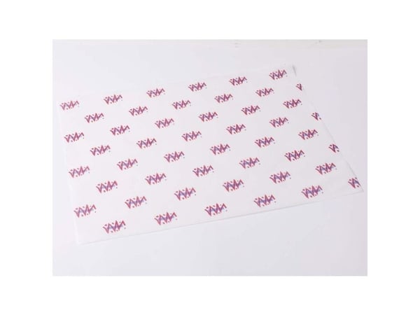 Stansat papper, flat bag, 45 g/m², 370 x 500 mm, papper + PE, vit, vanlig förpackning a 10 kg