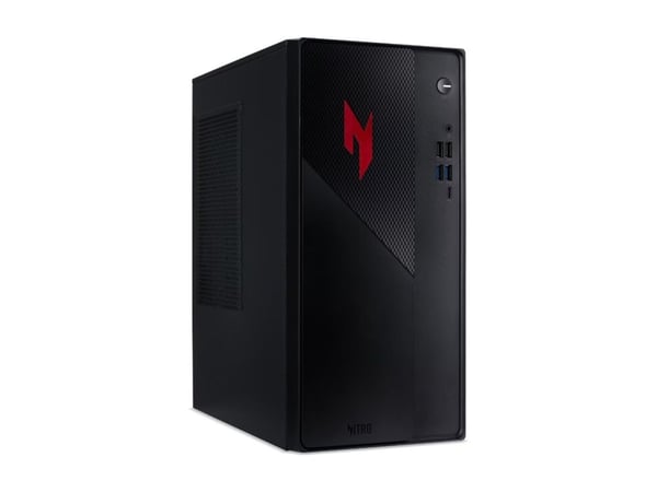 Acer Nitro 20 N20-101-RPL - Tower gaming - Core 5 210H / inntil 4.8 GHz - RAM 16 GB - SSD 512 GB - GeForce RTX 5060 - Gigabit Ethernet, IEEE 802.11...