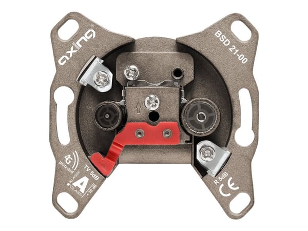 Axing BSD02100, Koaksiaalinen, Harmaa, CE, 68 mm, 35 mm, 68 mm