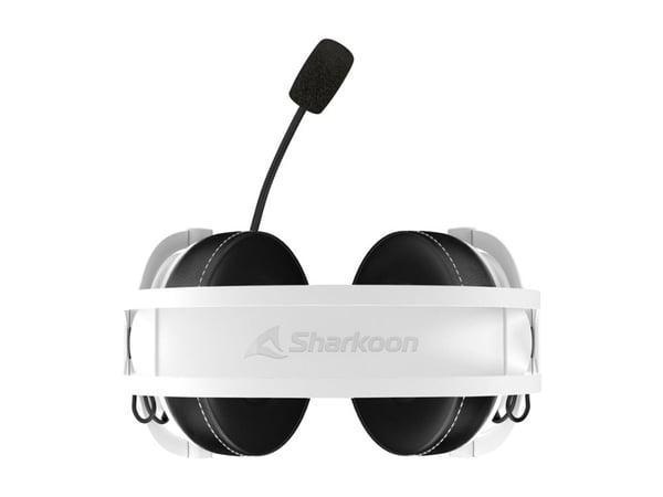 Sharkoon SKILLER SGH50 - Headset - fullstorlek - kabelansluten - 3,5 mm kontakt - vit