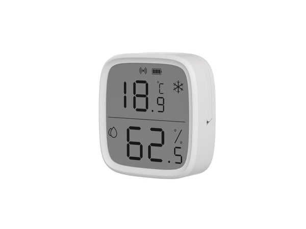 Sonoff ZigBee, Sisätila, Lämpötila- ja kosteusmittari, Vapaasti seisova, Langaton, 0,2 °C, 2%