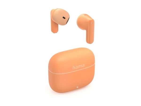 Hama Freedom Light II - True wireless-hodetelefoner med mikrofon - i øret - Bluetooth - oransje
