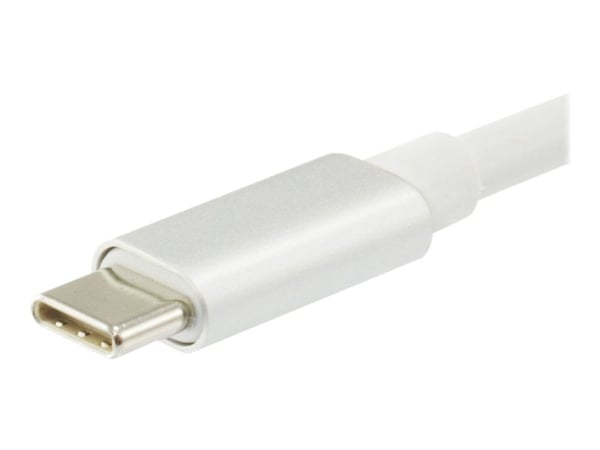 LevelOne USB-0504 - Hubb - 3 x SuperSpeed USB 3.0 + 1 x 10/100/1000 - skrivbordsmodell