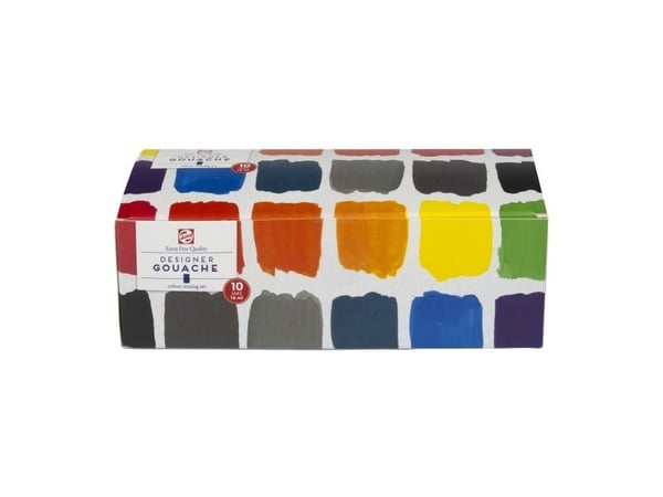 Talens Gouache Extra Fine set | 10 x bottles