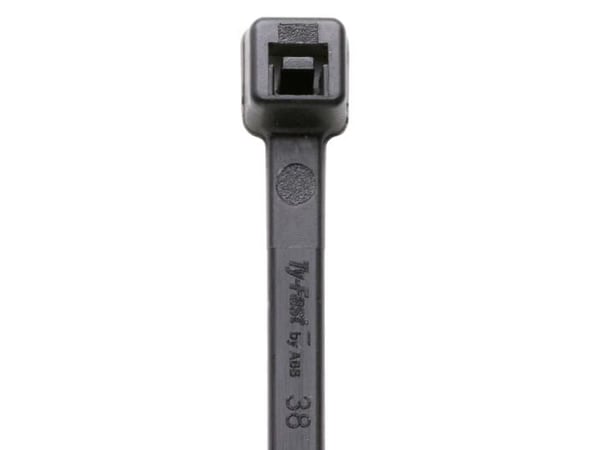 ABB Standardkabelband Ty-Fast® (L x B) 291 mm x 4,6 mm Ty-Fast Färg: Svart (UV-beständigt) 100 st ABB (TY300-50X)