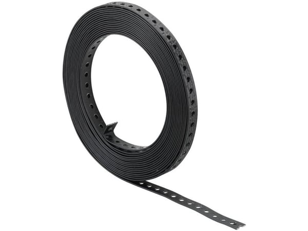 Fischer 79554, Kabelholder, Polyetylen (PE), Stål, Sort