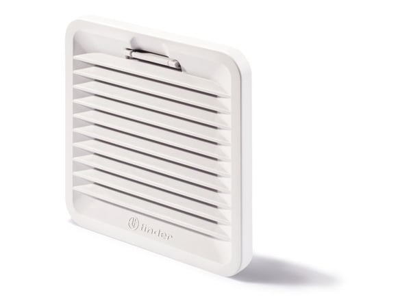Finder 7F.02.0.000.1000 Austrittsfilter, Grå, Plast, 120 mm, 120 mm, 20,1 mm