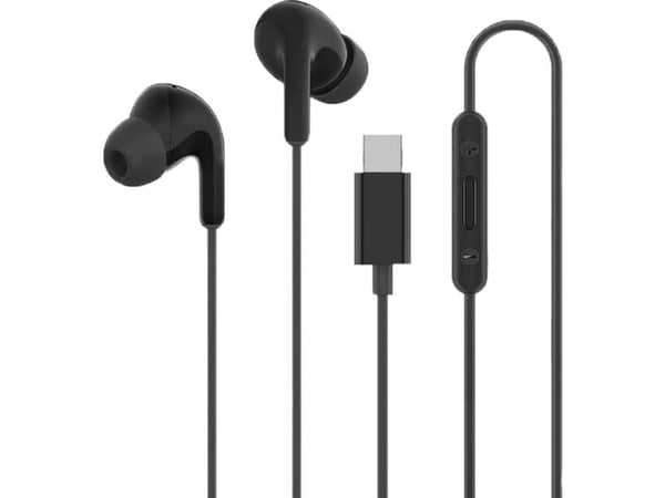 Xiaomi MI Dual Driver - Ørepropper med mikrofon - ørepropp - kablet - USB-C - svart