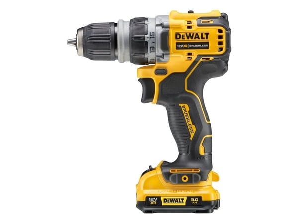 DeWALT DCD703L2T-QW, pistoolikahvallinen porakone, avaimeton, 1 cm, 1500 kierrosta minuutissa, 2 cm, 1 cm, 1 cm