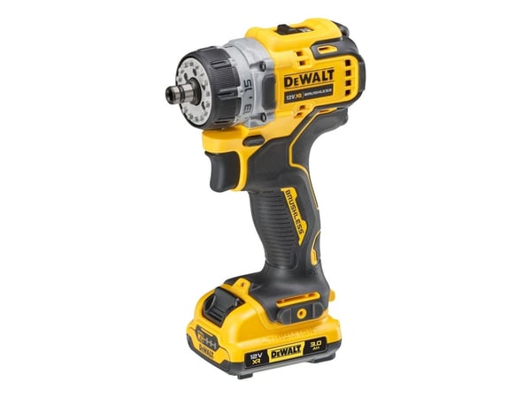 DeWALT DCD703L2T-QW, pistoolikahvallinen porakone, avaimeton, 1 cm, 1500 kierrosta minuutissa, 2 cm, 1 cm, 1 cm