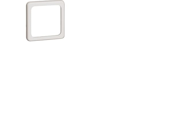 PEHA Standard, yhden moduulin suojakehys, vaaka- ja pystysuora, 81x81mm, IP20, kerma RAL1013