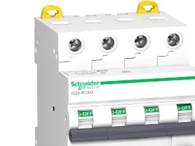 SCHNEIDER ELECTRIC Kombiafbryder PFI Acti 9 iC60 4P 10A 300mA C karakteristik 6kA klasse A 72 mm